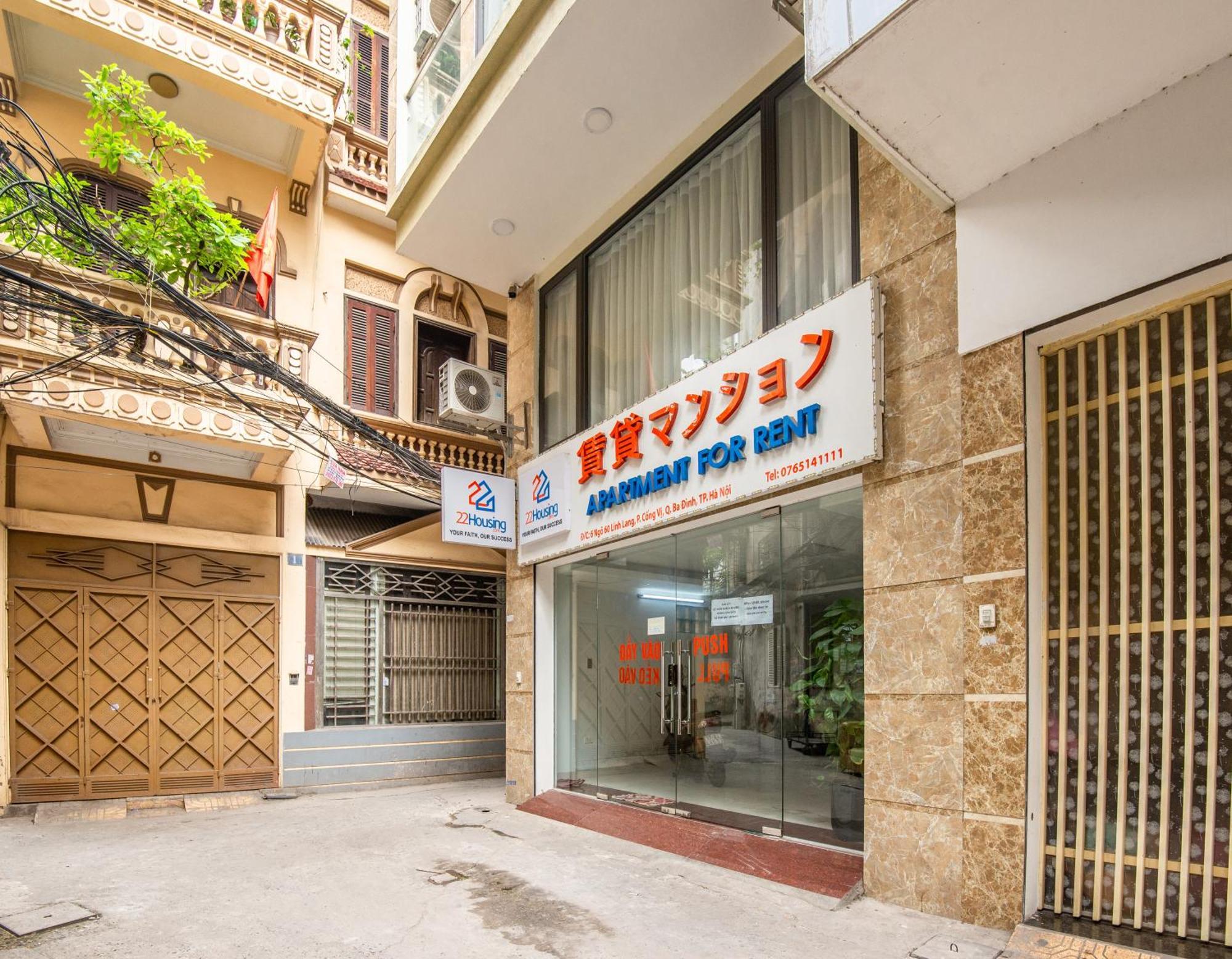 22Housing Hotel & Residence 60 Linh Lang Hanoi Buitenkant foto